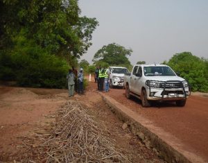 2018 - Travaux d'am241,85 km de pistes rurales dans la région de Sikasso, lot 1  RN 12-Debela-Baramana  19,59 km (1)