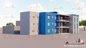 Etudes de 6 bâtiments à usage commercial dans le grand marché de ( (3)