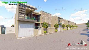 Etudes du siège de la Pharmacie Populaire du Mali à Bamako (4)